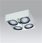 Box plafón de techo 4 luces